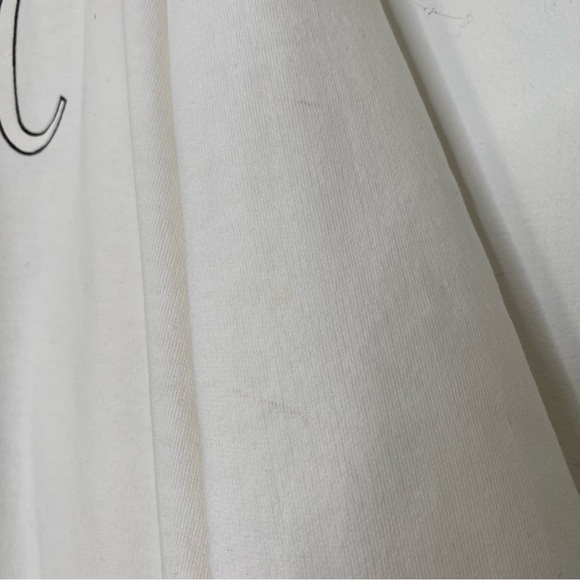 Vintage 90s BOCA AUTHENTIC Oversized White Cotton Hoodie Sweatshirt OS XXL - Picture 14 of 16